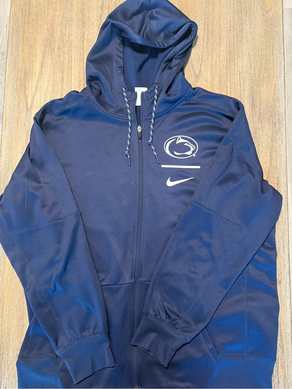 Nike Penn State Nittany Lions Therma-FIT Full Zip Hoodie Men’s XXL Navy